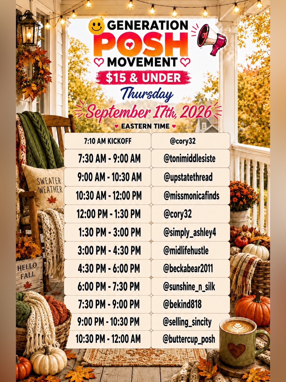 GenPosh Movement 9/17/26🚂 - Picture 2 of 4